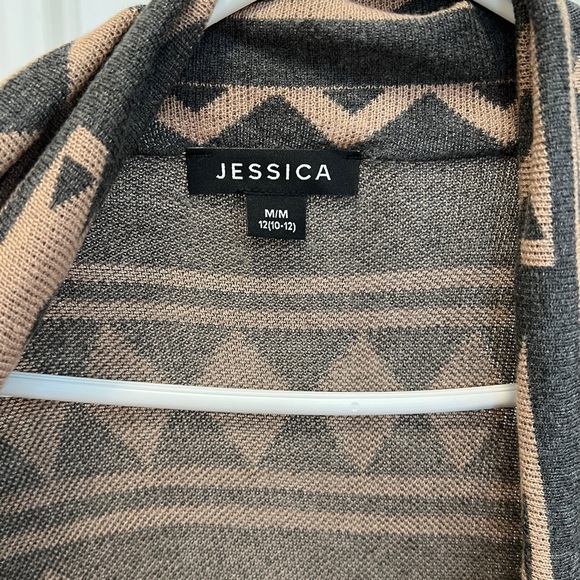 Long knit vest by Jessica - Picture 2 of 3